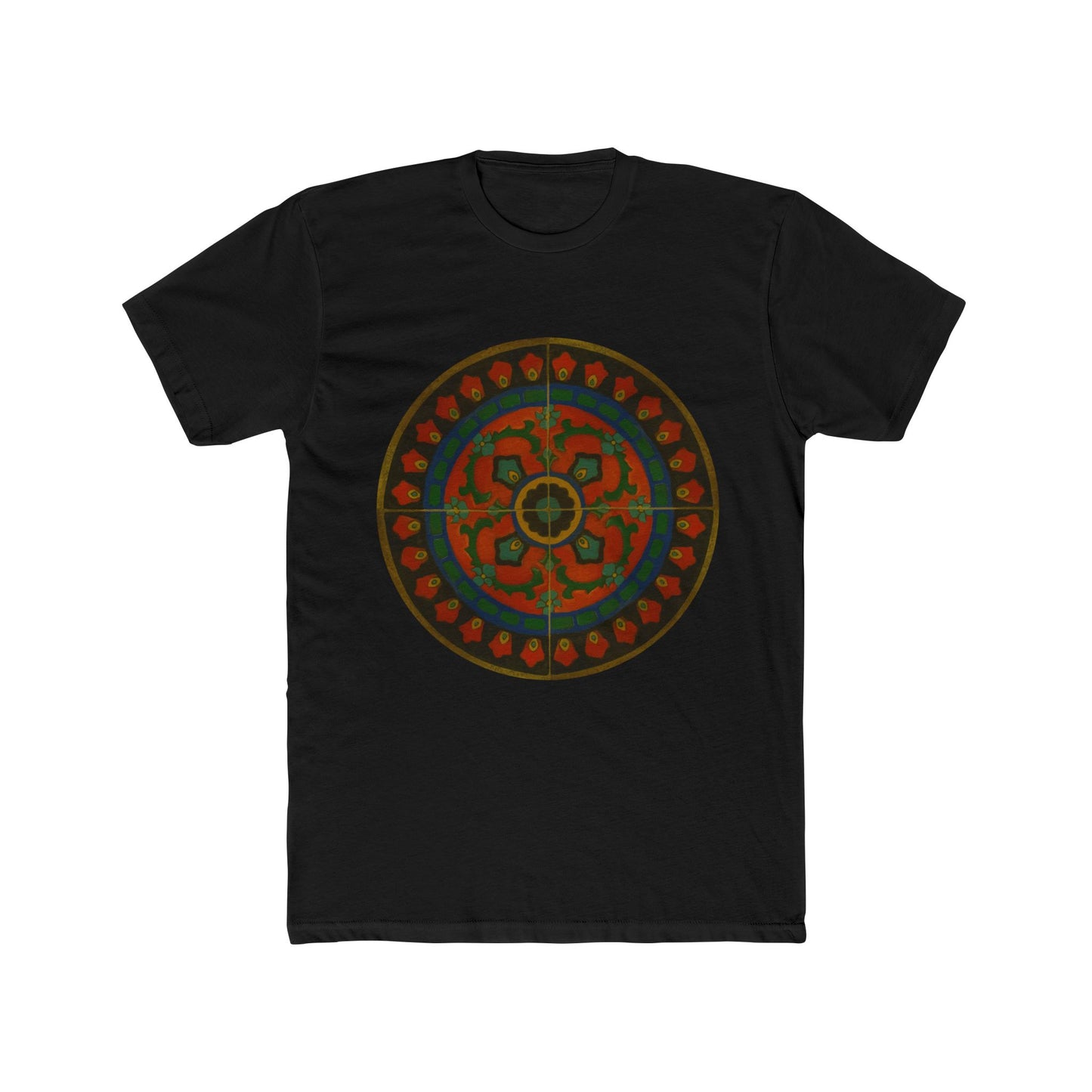 Radioactive Tile Tabletop without text Men's Cotton Crew Tee