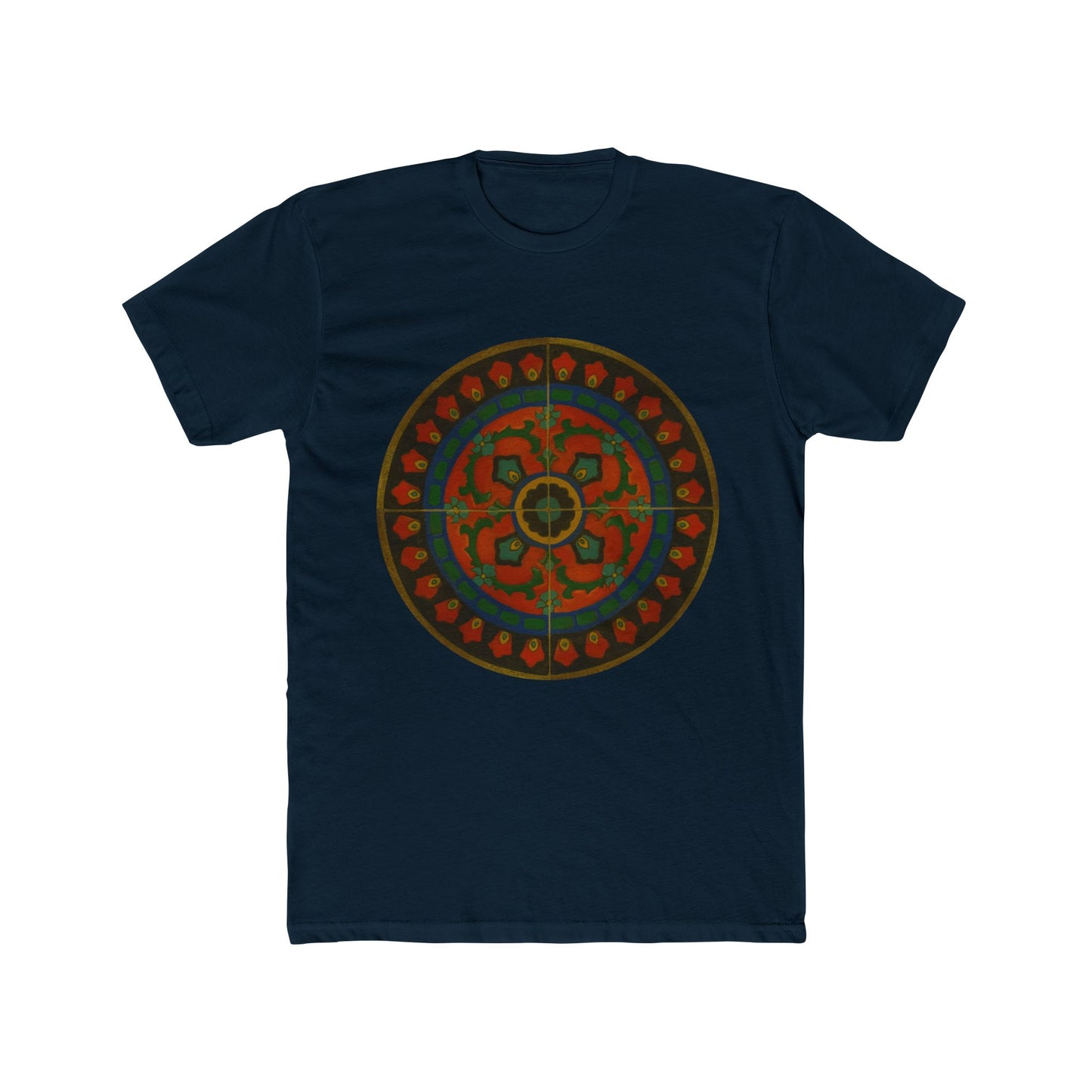 Radioactive Tile Tabletop without text Men's Cotton Crew Tee
